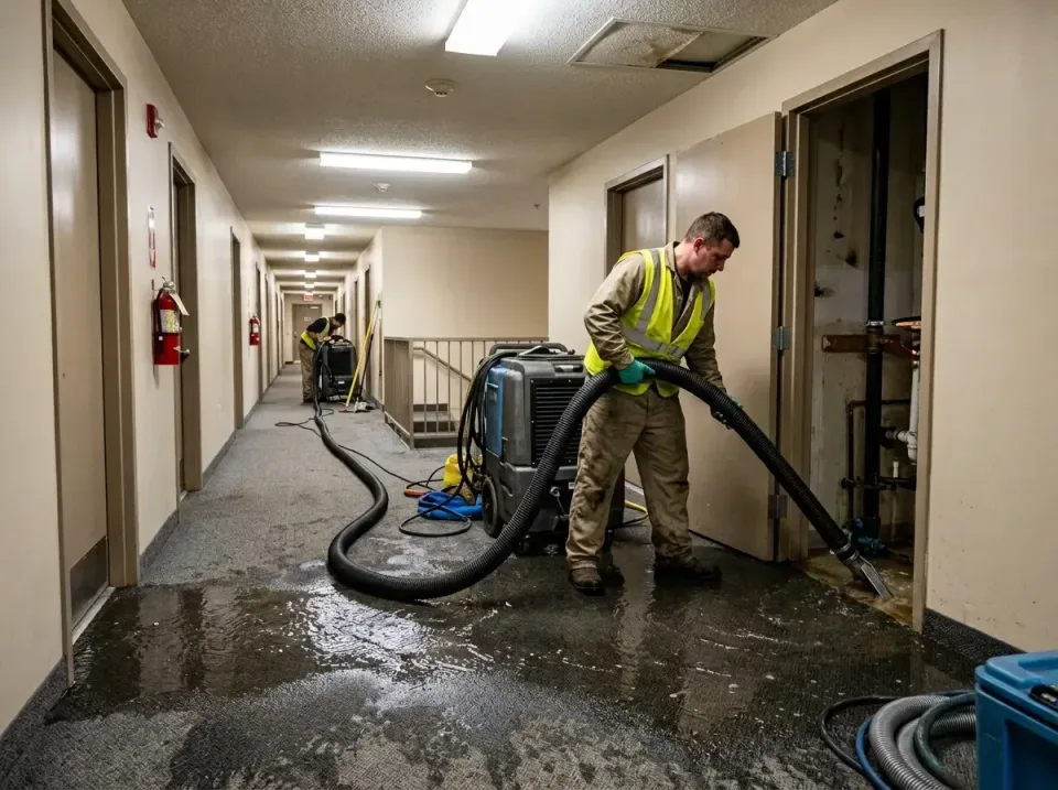 multi-unit-apartment-hallway-f-005 — frequently asked questions, Emergency Burst Pipe Water Extraction & Removal in Questa,…